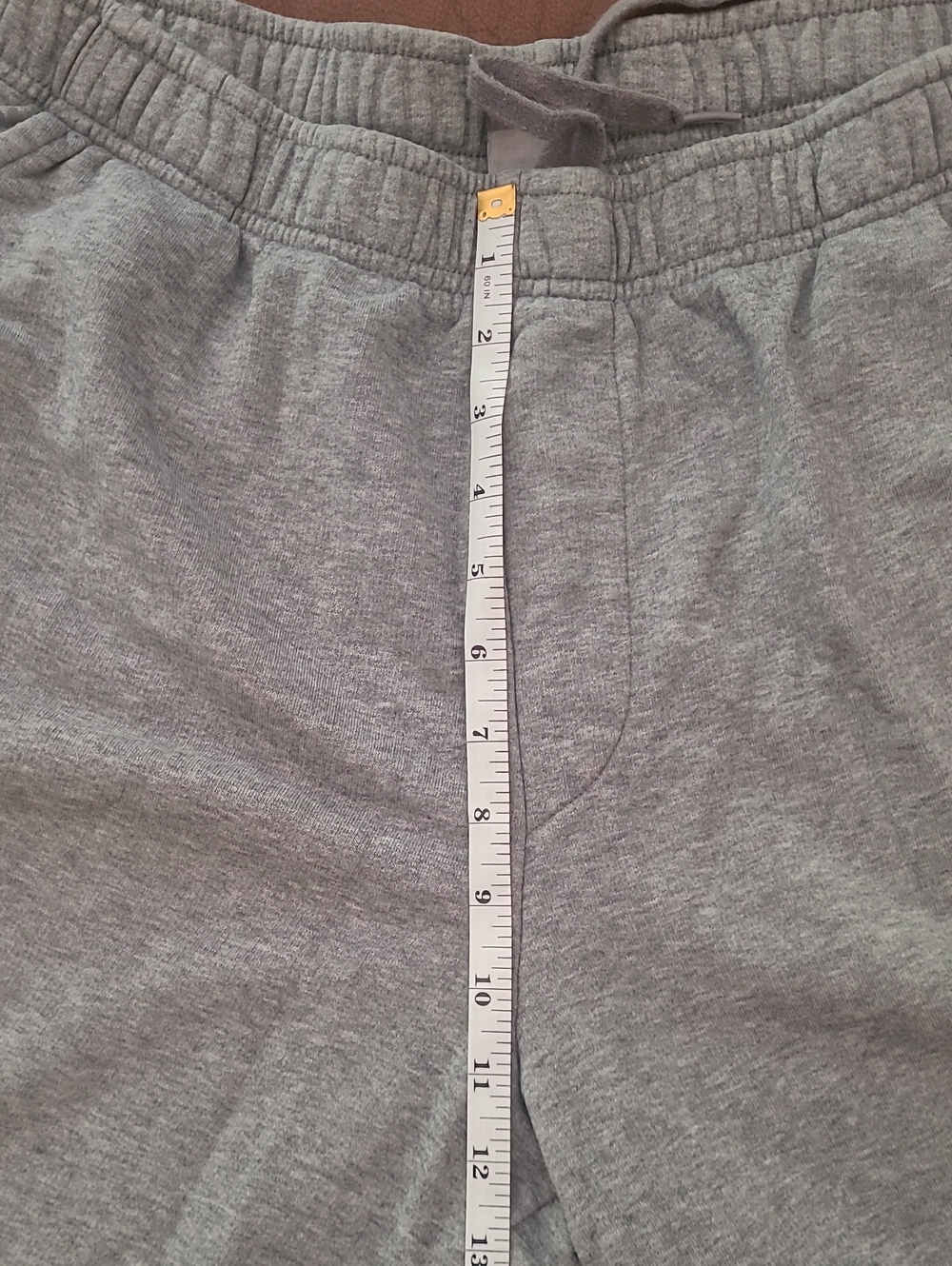 Puma Men's Heather Gray Athletic Shorts with Logo - Picture 5 of 7